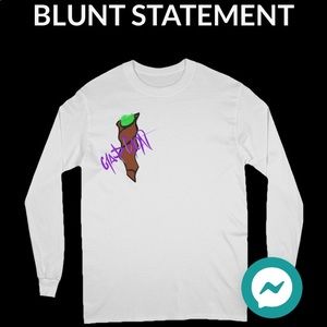 Blunt statement long sleeves